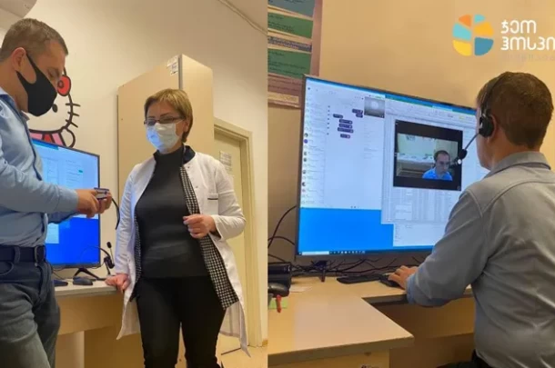 კახეთში „ჯეო ჰოსპიტალსის“ ონლაინ კლინიკამ ბინაზე პაციენტების მართვა ვიდეო კონსულტაციების მეშვეობით დაიწყო
